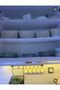 Shelf Depth 45 cm X 5 Mt Luxury Satin Quilted Shelf Cover with Free Installation - Drawer Cover - Wardrobe Cover - White & Cream - 4