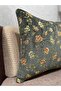 Gobelin Woven Linen Antresite Color Ribbed Throw Pillow Cover 43X43Cm - 5