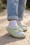 Fairy Tale Series - Green Figured Girls' Slippers: with Sparkling Butterfly, Flower and Star Detail, Ul - 5