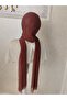 Accessories Included Light Brown Tektek Model Red Coffee Instant Veil Instant Shawl Instant Turban - 2