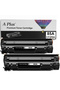 85A CE285A 2 Pieces Compatible Black Laser Toner Cartridge for HP LaserJet Pro P1102w P1109w M1212nf M1217nfw
