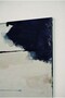 Abstract Decorative Tempered Glass Painting in Navy Blue, Cream, and Blue Tones - Painting for Business, Home, and School - 4