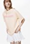 Oversized printed T-shirt