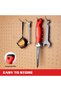 Folding Drywall/Sheetrock Saw, Jab/Hand Saw with Soft Grip Handle, for Wallboard, Plywood and PVC - 7