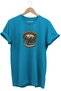 Road Freedom Motorcycle Printed Men's T-Shirt Vintage Retro Design Crew Neck - 2