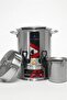 Armağan 120 Cup Electric Tea Maker — Open Resistance — 430 Quality Stainless Steel - 3