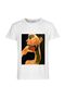 Surreal Portrait Design White Crew Neck T-Shirt