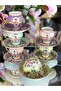 Porcelain Hand-Painted Botu 6-Piece Cup Set