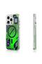 Magnetic Galaxy Magic Quicksand Slim Case for iPhone 16 Pro Max - Glow in the Dark Shockproof Cover - 2