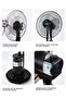 Oscillating Pedestal Misting Fan with Remote – 3-Speed High-Velocity Cooling Fan - 7