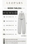Women's Beige Elastic Waistband 3-Pocket Zippered Parachute Sweat-Wicking Trousers with Back Pockets - 7