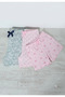 Pajama shorts 3/set - multicolor