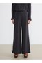 Peak New Season Elastic Waist Wide Leg Women's Pleated Trousers - 3