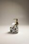 Porcelain 500ml Liquid Soap Dispenser with Sponge Holder Compartment 299 - 3