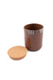 Brown Canister from Amaya - 4