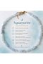 Real Aquamarine Natural Stone Women's Necklace – Handmade Elegant Natural Stone Necklace