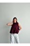 Women's Halter Neck Balloon Cut Chiffon Blouse - 2