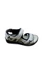Women's Genuine Leather Flat Thick Sole Double Strap Adjustable Sandals