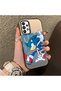 Samsung Galaxy A73 Compatible Hard Acrylic Back Silicone Edge Lens Protection Case - 2