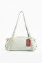 Nova Women's Shoulder Bag with Belt Strap Detail, Mint Green