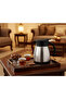 Silver & Black Stainless Steel Vacuum Tea Pot 500 ml - 4