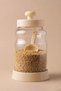 Set of 3 Glass Storage Containers |   Glass Bakliyat Storage Container |   Large Size Food Container 2650 ml |   Shovel - 4