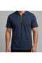 Lerixmod Men's Collar with Front Zipper, Dark Blue Flower Pattern