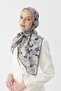 وشاح أتموسفير سيرين 4103 رمادي أسود - 4