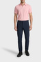 Normal Waist Narrow Leg Chino Trousers Men's Pants Isr5311 Drnvy - 2