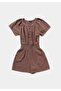 Regular Fit Women's Brown Dress - 3
