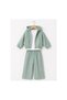 Girls' Glittery Bow Decorated Muslin 3-Piece Set - 2