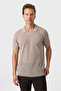 Regular fit buttonless mink polo collar knitwear - 3