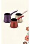 Aluminum Cast Double Mouth Granite Coffee Pot, 500ml, 6 Cup Capacity - 2