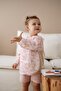 Croissant Long Sleeve Liquid-Proof Activity Apron (6-36 Months) - 2