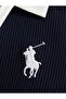 Polo Collar Embroidered Drawstring Set - 3