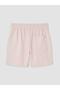 Mercan Elastic Waist Soft Touch Women's Shorts (S6) - 2