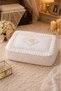 3-Piece French Guipure Dowry Bundle Promise Engagement Bride Groom Gift Bag Series 60X40 50X40 40X30 cm - 3