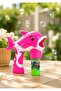 Dolphin Bubble Gun with Automatic Bubble Solution, Light-Up Eyes and Sound Effects - 4