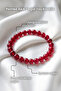 Natural Stone Bracelets Orange Agate Purple Agate Brown Agate Rutilli Agate Pink Agate Tiger's Eye Stone