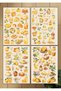 Lemon Themed Sticker Book Planner Journal Agenda Scrapbook Set Sb0008 - 4