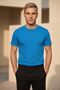 Men's Crew Neck Short Sleeve Basic T-Shirt Daily Comfortable Flexible Sports T-Shirt Cotton Lycra - 2