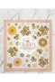 Powder Flower Bow Heart Pattern Cotton Fabric Bandana Kerchief Neck Collar Scarf Children's Hair Band Accessory - 3