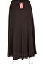 Hesna Women's Rana Cross Crepe Lined Elastic Quality Skirt - 5
