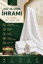 Mekke Collection 1300 Grams Adult Hajj Umrah Ihram 110X220 cm - 2