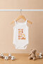 You Are My Sunshine Printed Baby Strap Bodysuit 100% Cotton - 2