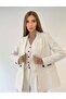 Premium Women's Striped White Jacket Vest Trousers 3-Piece Set – Modern Office Elegance - 6