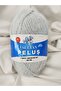 Plush Light Gray Hand Knitting Yarn 100Gr. 120 Meters. (1 Piece) - Color: 2255