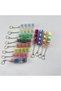 4-Key Illuminated Stress Relief Keyboard Keychain (1 Random Color Sent) - 7