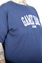 Mode XL Large Size Men's Gameday Crew Neck T-Shirt U26102 Indigo - 5