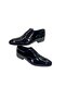 Damatlik-Classic Genuine Leather, Black Patent Leather, Leather Lining, Genuine Leather Sole Shoes - 4